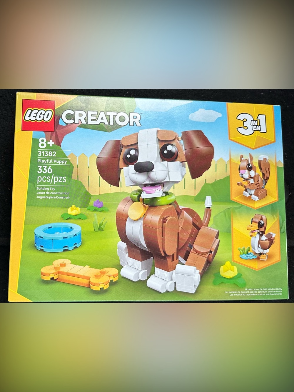 Lego Creator 3-in-1 New in Box #31382 Playful Puppy